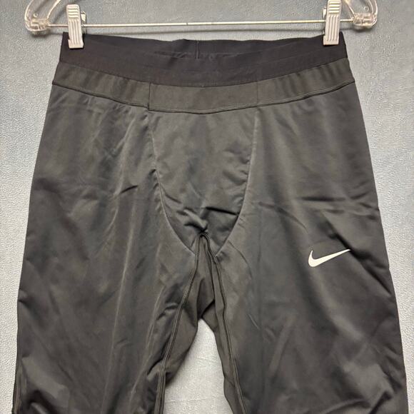 Nike Shield Running Tights Pants Compress Athletic Performance Track Reflective - Picture 10 of 16